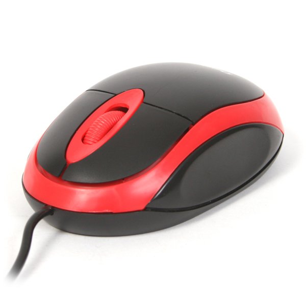 Omega Raton Optico 3d Usb 800dpi Value Line Om06vr Rojo