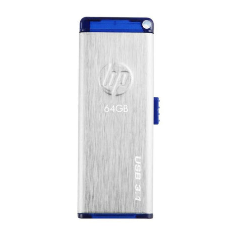 EAN 4712847095908 - HP x730w unidad flash USB 64 GB USB tipo A 3.2 Gen 1 (3.1 Gen 1) Azul, Acero inoxidable imagen 1