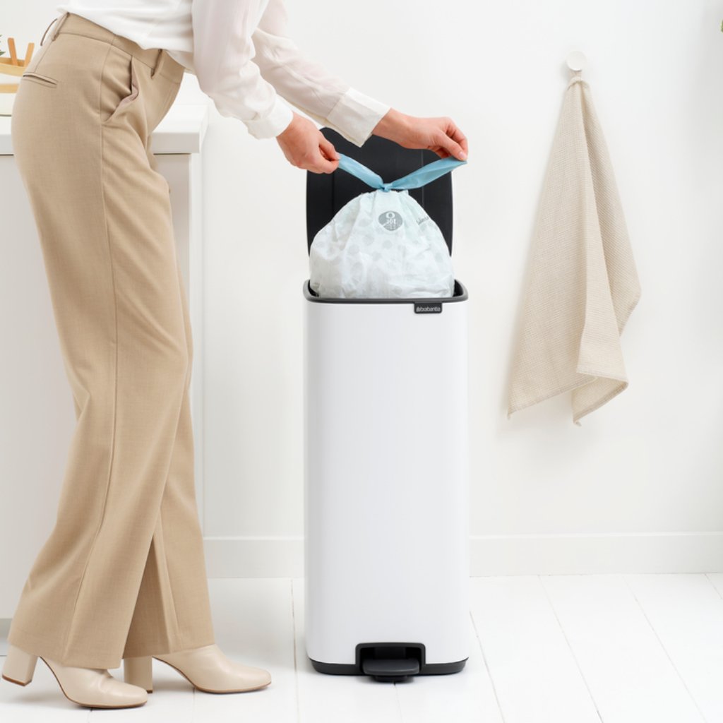 Brabantia Treteimer Bo 30 Liter Weiss