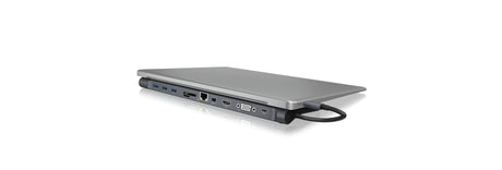 EAN 4250078167129 - ICY BOX IB-DK2102-C Alámbrico USB 3.2 Gen 1 (3.1 Gen 1) Type-C Antracita, Negro imagen 5