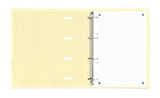 Oxford Carpeta Anillas Ebinder 4x25mm Live&Go Polyfoam C/Recambio A5+ Dots Pastel