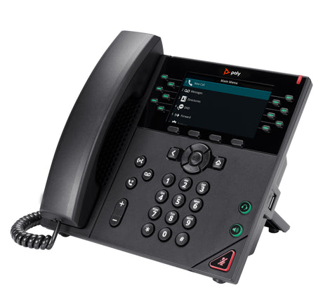 EAN 5715063715833 - HP Poly VVX 450 12-Line IP Phone and PoE-enabled teléfono IP Negro LCD imagen 3