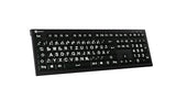 EAN 5707795018429 - Logickeyboard LKB-LPWB-A2PC-DE teclado Universal USB QWERTZ Alemán Negro imagen 3