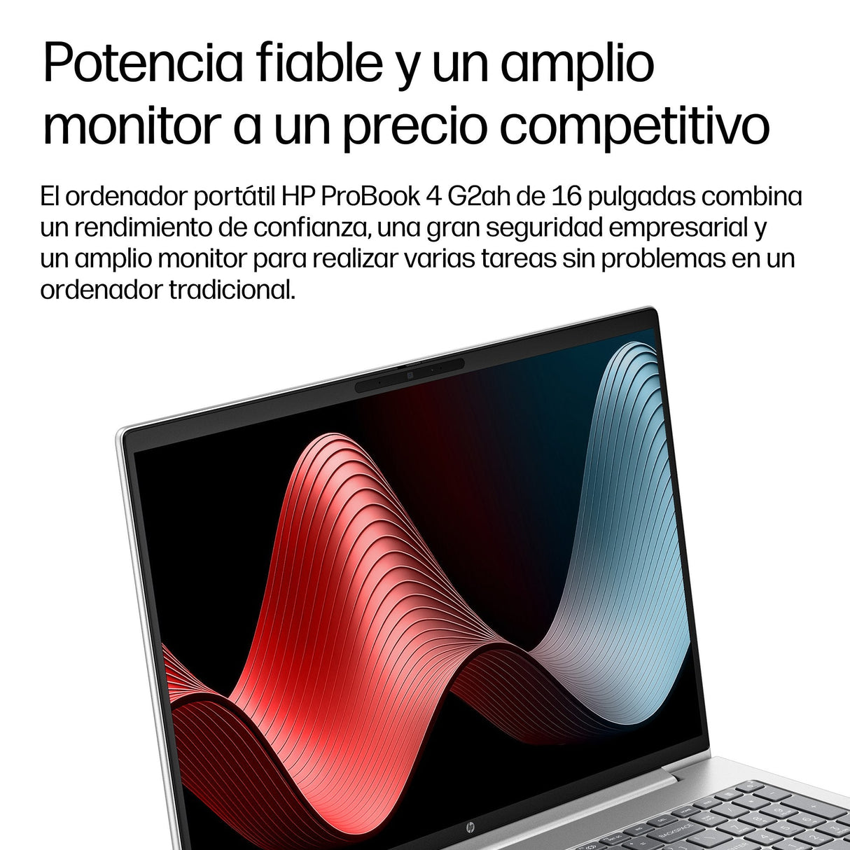 Hp Probook 4 G2ah Notebook Diseño De Bisagra En 177 Grados Amd Ryzen 5 220 / Hasta 4.9 Ghz Win 11 Pro Radeon 740m 16 Gb Ram 512 Gb Ssd Nvme 16" Ips 1920 X 1200 Gigabit Ethernet Wi-Fi 7 Bluetooth 6.0 Pike Silver (Plateado) Kbd: Esp