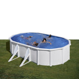 EAN 8412081231037 - Gre KIT500ECOB piscina sobre suelo Piscina con anillo hinchable Ovalada 14550 L Azul, Blanco imagen 1