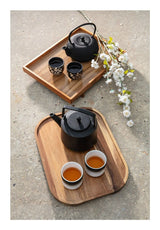 Bredemeijer Serving Tray Wazuka Acacia 400x300x62mm       174007