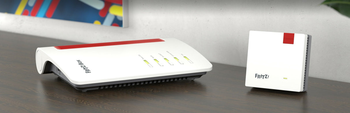 Router  Avm Fritz! Mesh Set 7530ax + Repetidor Ax 1200 20003049