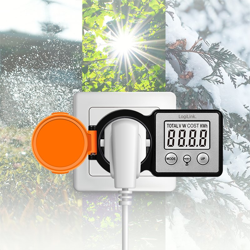 Logilink Energy Cost Meter, Outdoor