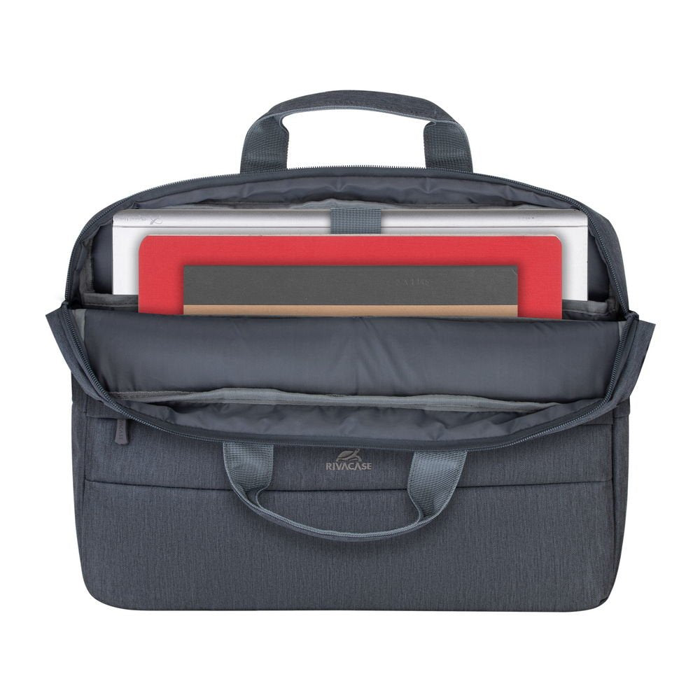 Rivacase 7532 Maletín Para Portátil 39,6 Cm (15.6") Azul, Gris