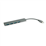 Roline Usb 3.2 Gen 1 Hub, 4fach, Typ C Anschlusscable