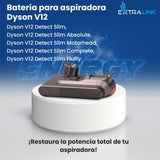 Bateria Zamiennik Dyson V12 25.2v 2500mah + Filter