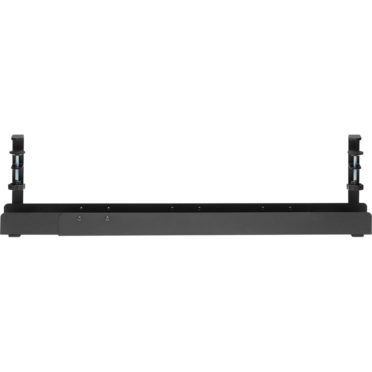 Inline® Universal Cable Guide Rail, 3 Levels 80/100/120 Cm, For Under-Table Mounting, With Screw Clamps, Black