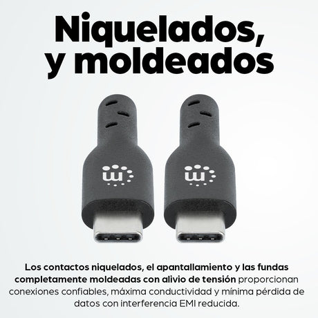 EAN 0766623354868 - Manhattan 354868 cable USB 0,5 m USB C 0,48 Gbit/s imagen 4
