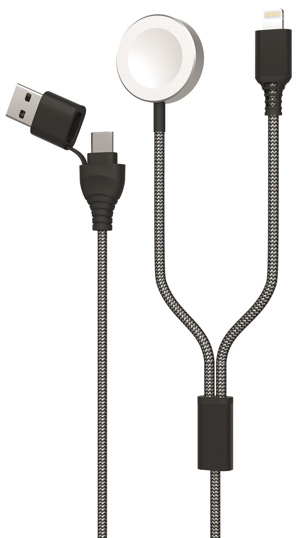 2go 797385 Cable Usb 1,8 M Usb A/Usb C Magsafe 1 Gris