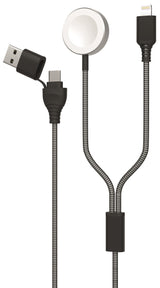 2go 797385 Cable Usb 1,8 M Usb A/Usb C Magsafe 1 Gris