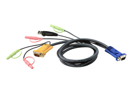 EAN 0672792151170 - ATEN 2L-5305U cable para video, teclado y ratón (kvm) Negro imagen 1
