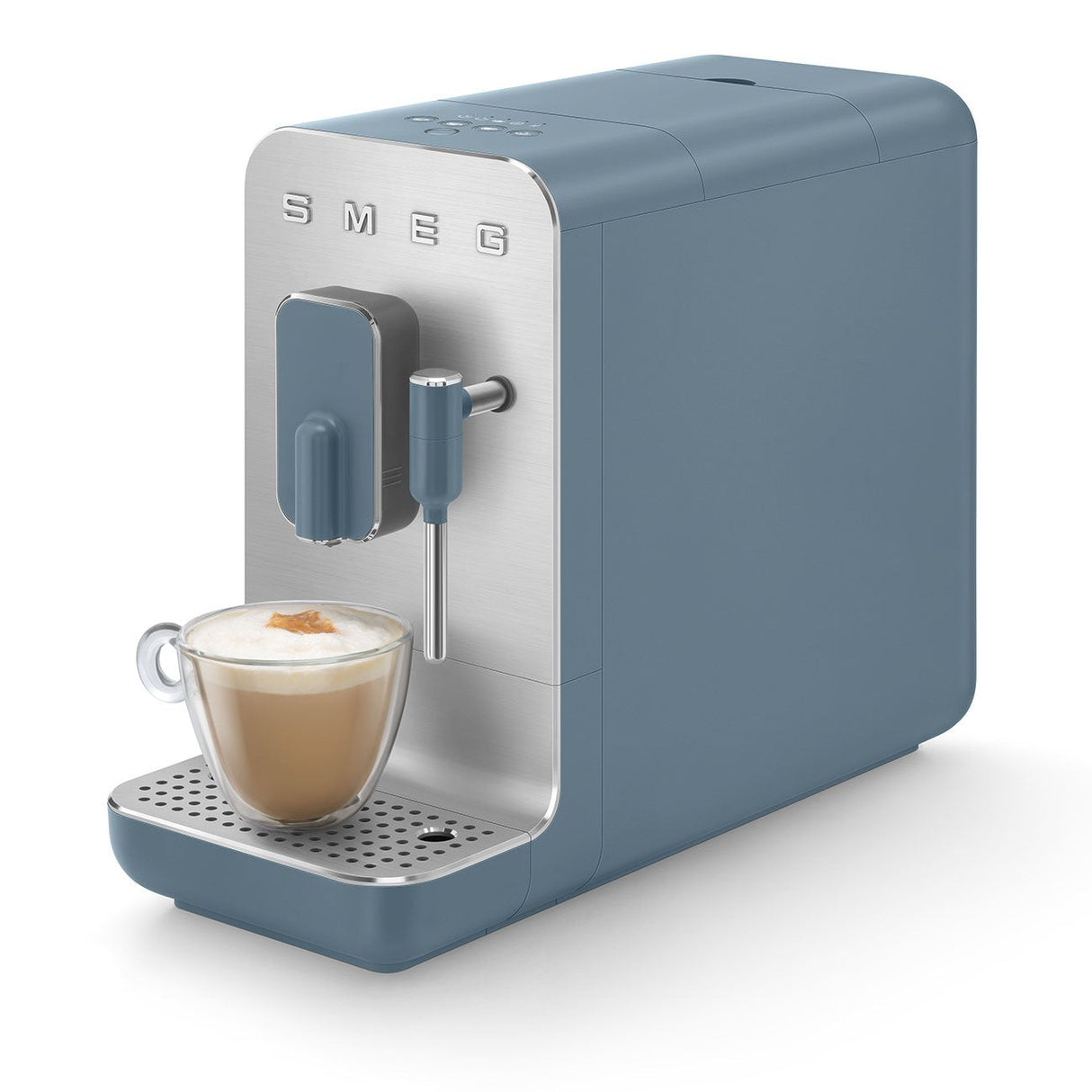 Smeg Espressomaschine Bcc12sbmeu, Dampfdüse, Mahlwerk, Thermoblock, 1.4l Tank