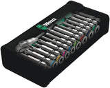 Wera 8100 Sa 9 Zyklop Speed  Juego De Trinquete, 1/4 Drive Imperial