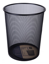 Deli Papelera Grande Metalica 295x240x347mm Negro