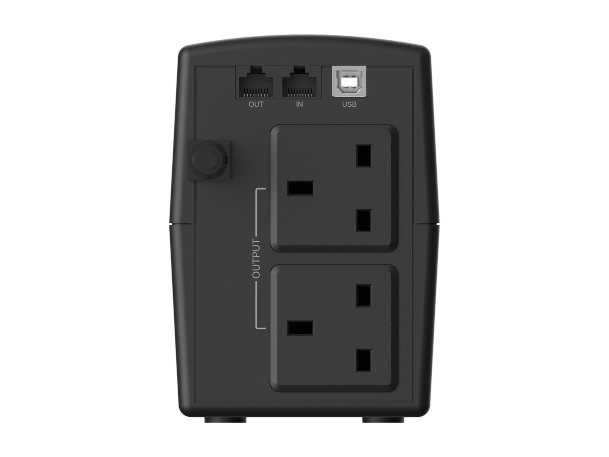 Conceptronic Zeus Usv 650va 360w 2xuk Sockets Hid,Usb,Rj45