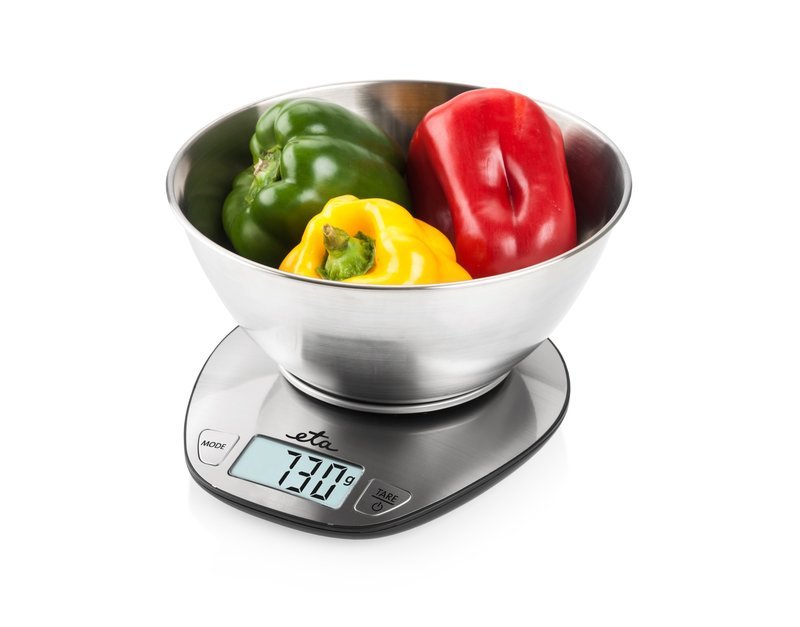 Eta Dori Acero Inoxidable Encimera Báscula Electrónica De Cocina