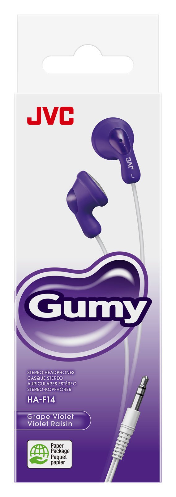 Gumy In Ear Wired Violet