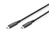 EAN 4016032481089 - Digitus AK-300343-008-S cable USB USB4 Gen 2x2 1 m USB C Negro imagen 1