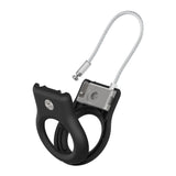 Secure Holder Wire Cable Airtag Bk