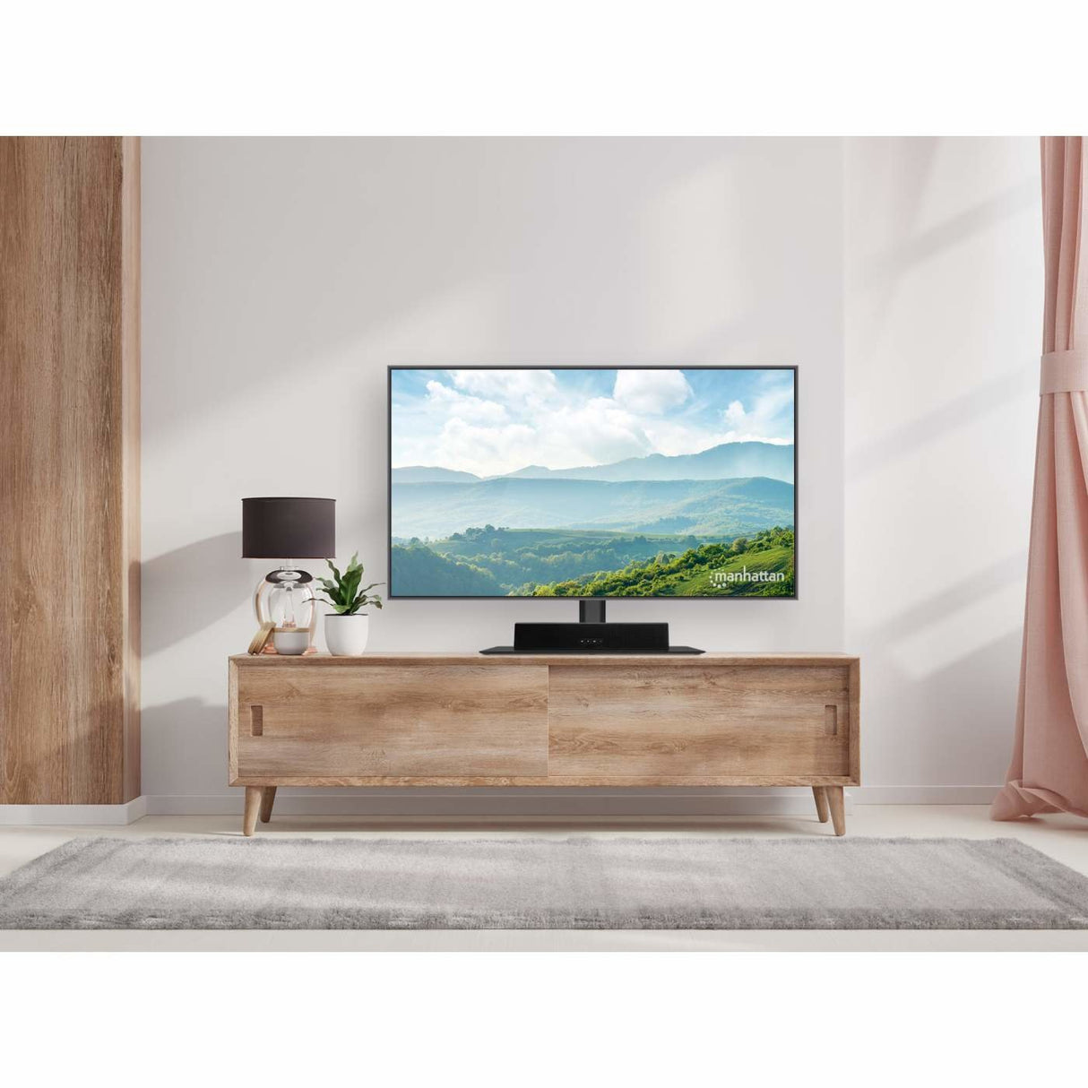 EAN 0766623462297 - Manhattan 462297 soporte para TV 165,1 cm (65") Negro imagen 7