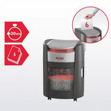 Trituradora Automática Rexel Shredmax Autofeed+ 150m, P5, 150 Hojas, Cubo De 15 L