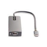 Startech 10g2a1c25epd-Usb-Hub Base Para Portátil Y Replicador De Puertos Alámbrico Usb 3.2 Gen 2 (3.1 Gen 2) Type-C Gris