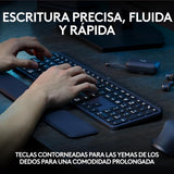 Teclado Español Logitech Mx Keys S Inalámbrico Bluetooth Qwerty Grafito