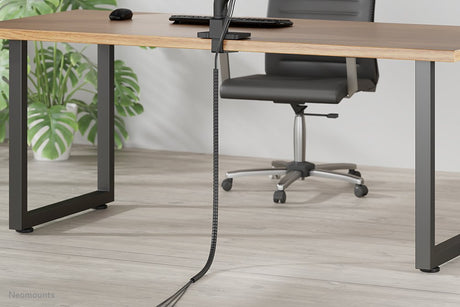 EAN 8721246340188 - Neomounts ADS06-141BL organizador de cables Escritorio Pasacables Negro 1 pieza(s) imagen 8