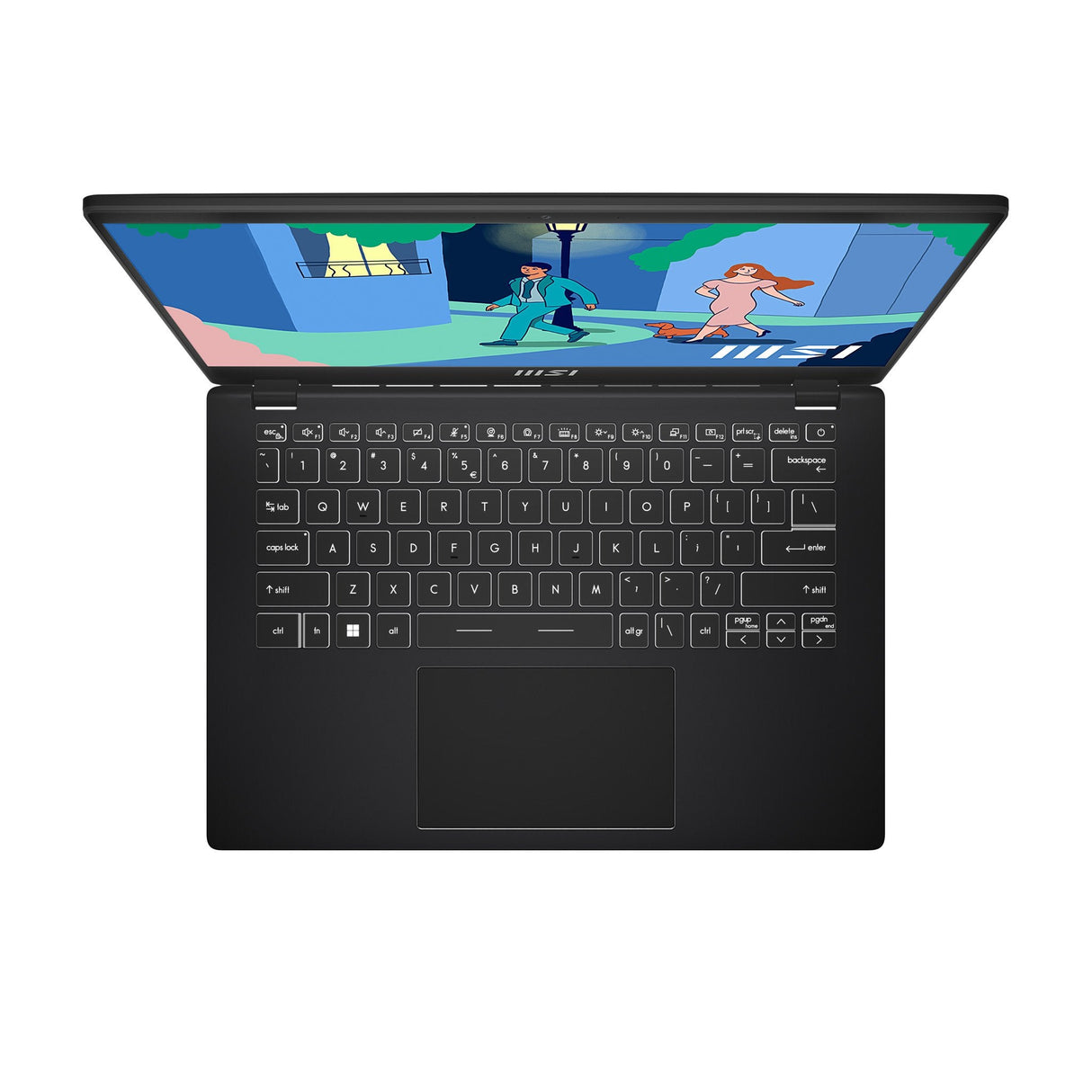 Modern 14fhd/R7-7730u/16go/512go/Teclado Retro/Fd