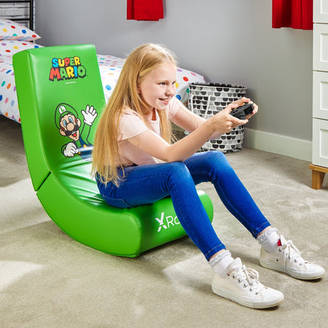 EAN 0094338201048 - X Rocker Super Mario Joy Collection - Luigi Silla gaming imagen 17