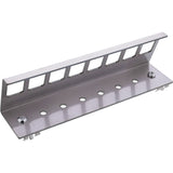 Inline® Keystone Mounting For Din Rail, 8-Port, Metal