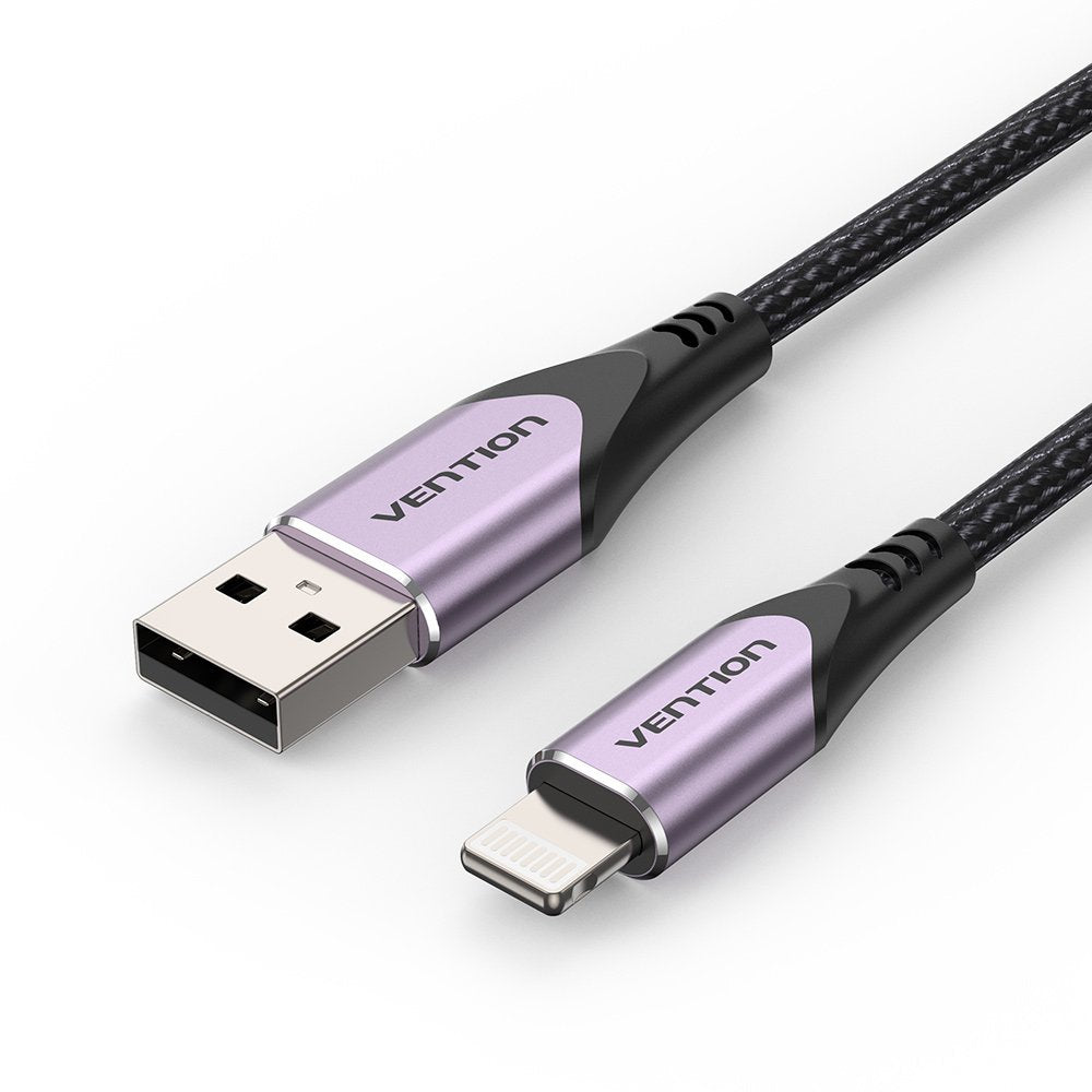 EAN 6922794756847 - Vention LABVF cable de conector Lightning Negro, Púrpura imagen 1