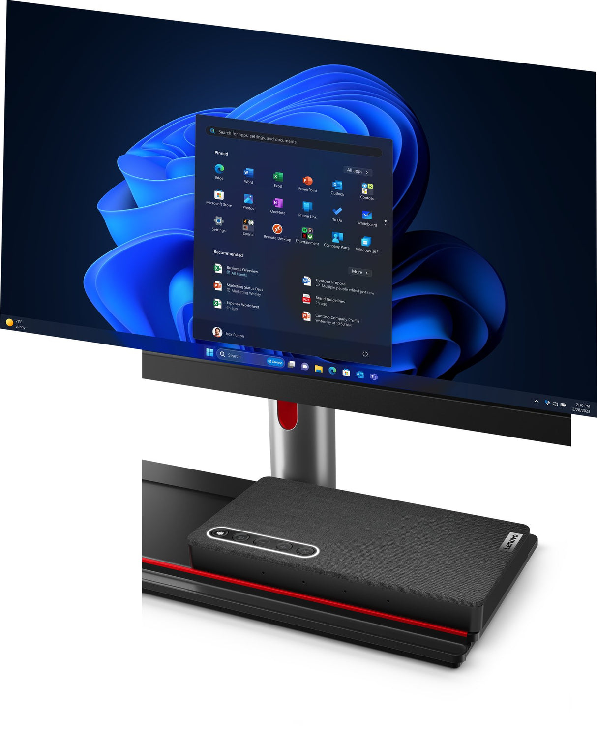 EAN 197531651075 - Lenovo ThinkCentre M90a Gen 5 Intel® Core™ i5 i5-14400 60,5 cm (23.8") 1920 x 1080 Pixeles PC todo en uno  imagen 10