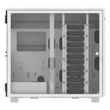 Thermaltake Ax700, Gran Torre De Torre De Vidrio Blanco, Templado, Xl-Atx Ca-11b-00f6wn-00