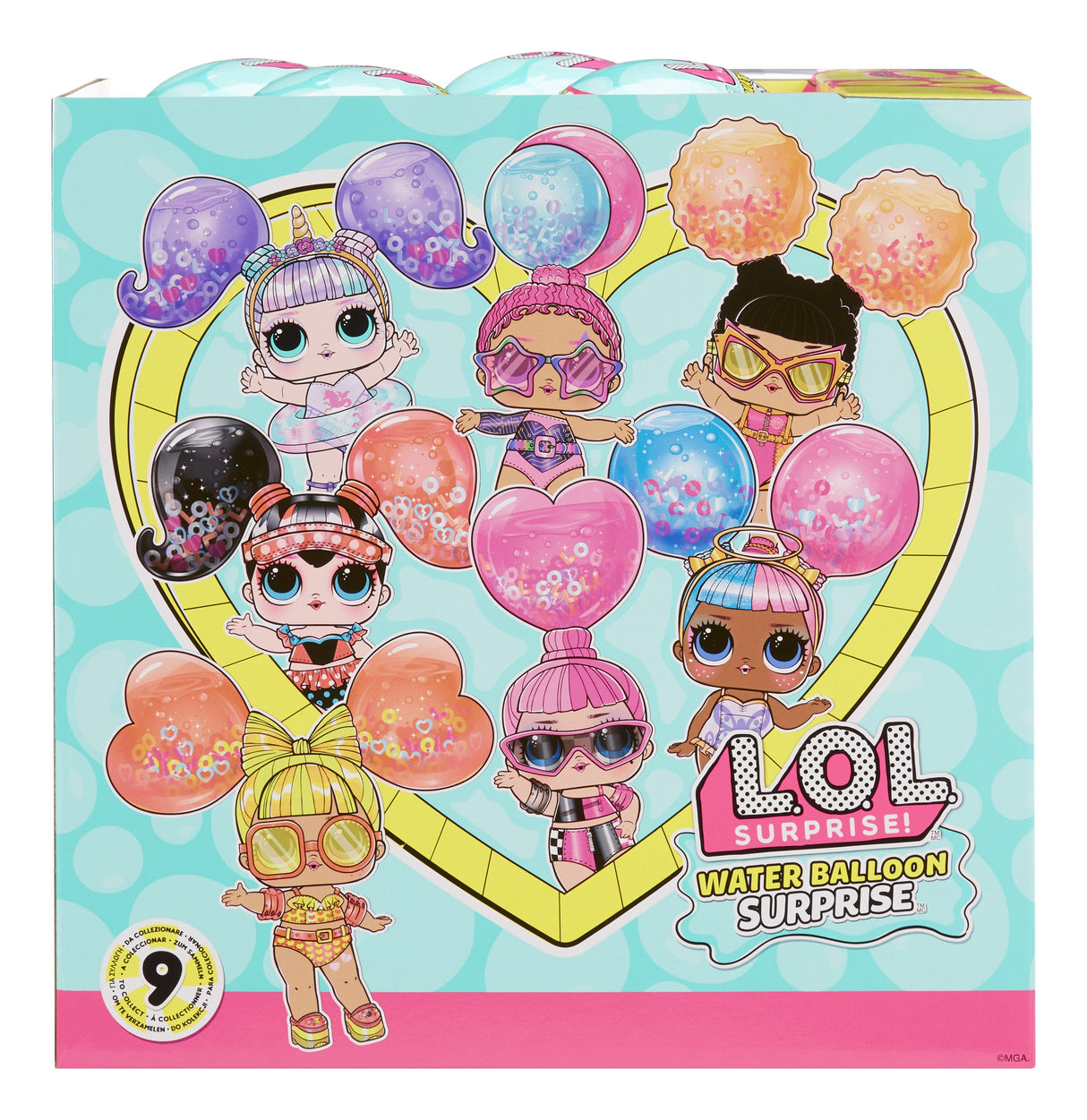 Muñeca Mga Entertainment Lol Surprise Globo De Agua Sorpresa Tots Artículos Surtidos 505068-Euc