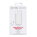Celly Gelskin Funda Para Oppo A57s,A57 4g,A77 5g  (6.56") Transparente