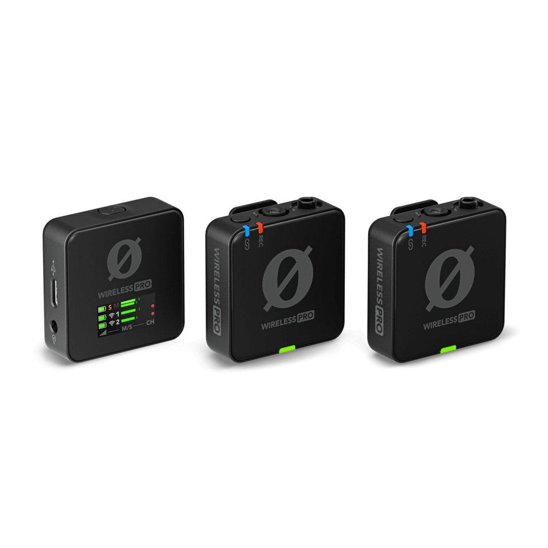 Micrófono Rode  Wireless Pro Negro, Usb-C