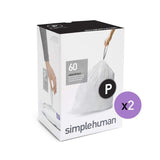 Simplehuman Cw0175 Müllbeutel 20 Stk, 60 L