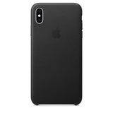 Apple Iphone Xs Max Leather Case - Black