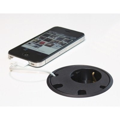EAN 7350030254472 - Kondator 935-PD10 toma de corriente Tipo F Negro imagen 4