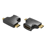 EAN 6922794748064 - Vention AGFB0 cambiador de género para cable Mini HDMI, Micro HDMI Negro imagen 1