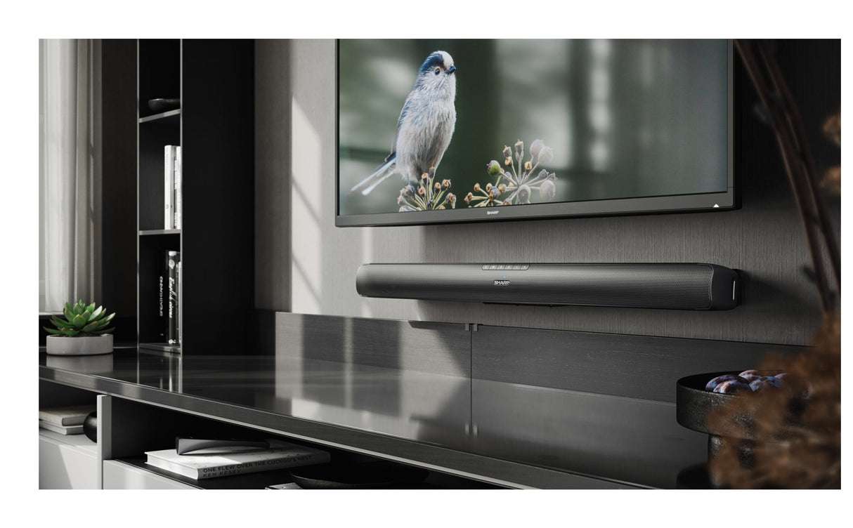 Sharp Ht-Sb100 Barra De Sonido 2.0 Negro