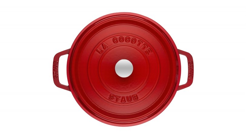 Olla Staub La Cocotte 20cm Redondo, Cereza, Hierro Fundido