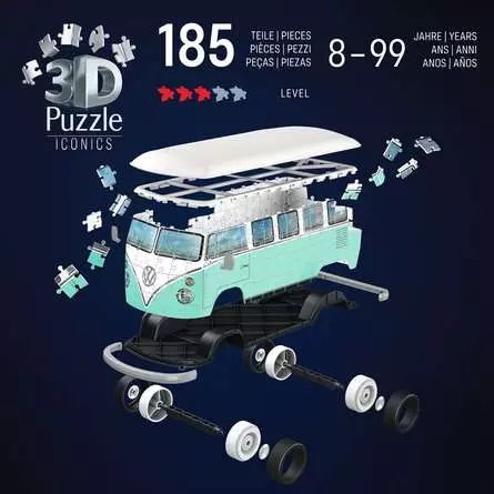 Puzzle 3d Samochód Volkswagen T1