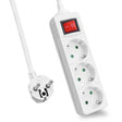 EAN 4005938627912 - Helos 262791 base múltiple 3 m 3 salidas AC Interior Blanco imagen 1